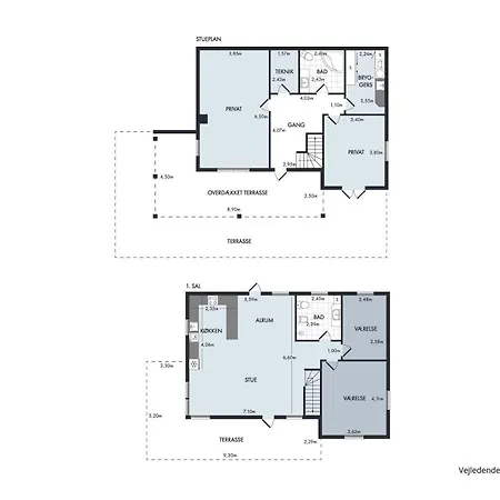 Stylish Two-level With Stunning Views Near